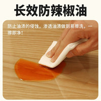 Clear PVC Table Protector Mat, Thickened Heat-Resistant Waterproof Dining Table Cover