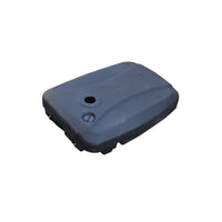 Outdoor Patio Umbrella Base Stand for Cantilever and Center Pole Umbrellas, Water/Sand Fillable