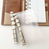 A6/A7/A8 Planner Divider Board with Rings for Loose-Leaf Notebooks