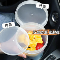 Food-Grade Portable Fruit Container for Lunch, Outdoor, and Picnic Storage