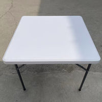 Foldable Portable Square Table for Mahjong, Outdoor Dining, and Market Stalls