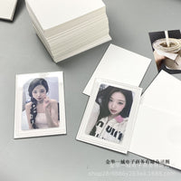 Thick White Cardboard Inserts for Card Protection, 1.5mm Rigid Backing Boards