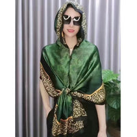Women's Hooded Sun Protection Shawl Scarf for Spring/Summer