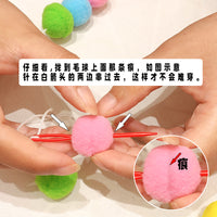 Felt Ball Garland String for Party Decor, Birthday, and School Season Decorations