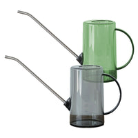 Stainless Steel Spout Plastic Watering Can for Home Gardening, 1L