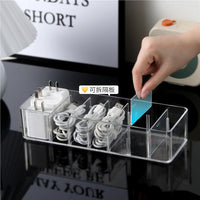 Data Cable Storage Box Power Charger Cord Organizer Desktop Wire Management Hub Large Capacity