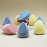 Flocked Makeup Sponge Blender - Wet & Dry Use, Non-Powder Absorbing, Professional Cosmetic Applicator