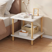 Minimalist Narrow Bedside Table Nightstand for Small Spaces