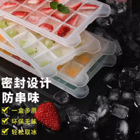 Ice Ball Mold and Storage Box for Refrigerator, Quick-Freeze Ice Cube Tray