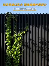 Outdoor Garden Privacy Screen Fence Wood Trellis Panel for Balcony Patio Deck