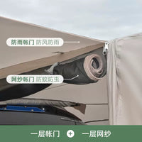 SUV Tailgate Tent Outdoor Car Rear Extension Tent for Camping and Travel, Multi-person, Rainproof and Sunscreen