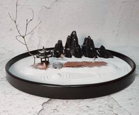 Japanese Zen Garden Sand Tray Micro Landscape Ornament