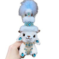 Xinjiang Lamb Plush Keychain Souvenir