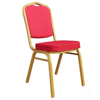 Crown Back Aluminum Alloy Banquet Dining Chair for Hotel & Events