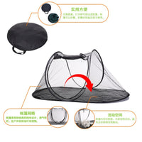 Portable Pet Tent Dog Crate Foldable Cat Dog Tent Travel Outdoor Cage