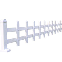 Garden Lawn Border Fence PVC Steel Landscape Edging Panel Outdoor Yard Flower Bed Barrier