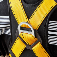 Full Body Quick-Connect Safety Harness for Fall Protection and Rescue