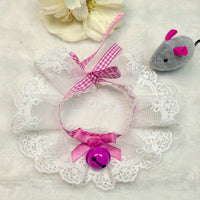 Pet Decorative Bell Bandana for Cats and Dogs - Fun and Cute Festive Style in 5 Colors