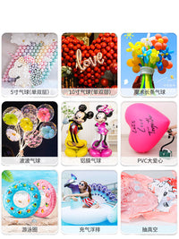 Electric Balloon Inflator Pump Portable Multi-functional for Balloons and Inflatables