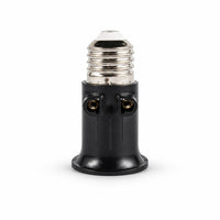 E27 Flame Splitter Lamp Holder Converter for Aging Test Socket