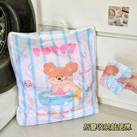 Bear Laundry Bag for Delicates, Underwear, Bras, Sweaters - Washing Machine Anti-Deformation Mesh Filter Bag