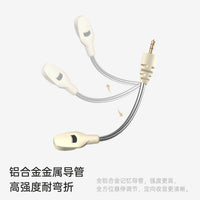 iKF External Boom Microphone for Headband Bluetooth Headphones, HD Noise Cancelling Gaming Mic