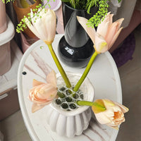 Invisible Floral Arranger Spiral Kenzan for Bouquets and Flower Arrangements