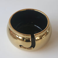 Creative Yarn Bowl for Knitting and Crocheting - Ceramic Storage Holder