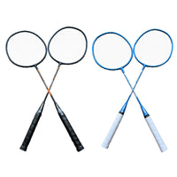 Alloy Integrated Badminton Racket Professional Durable Training Racket for Adults Kids Couples Ultralight Set