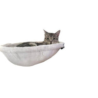 Zhengyuan Suction Cup Cat Hammock for Window Sill, Sunbathing Perch Bed for Cats