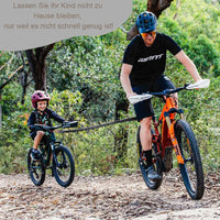 Bicycle Tow Rope for Outdoor Cycling, Mountain Bike Elastic Pull Rope for Parent-Child Riding