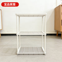 Multi-layer Floor Storage Rack for Bathroom Kitchen Living Room