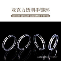 Acrylic Crystal Bracelet Display Stand Ring Holder for Jewelry and Collectibles