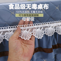 PVC Transparent Waterproof Table Cover for Heating Tables and Electric Stoves