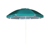 Outdoor Round Beach Umbrella with UV Protection and Foldable Design for Patio and Market Stalls