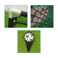 Portable Folding Soccer Goal for Kids, Indoor Outdoor Training Net for Backyard, Garden, Park