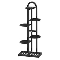 Multi-tier Wrought Iron Plant Stand for Indoor/Outdoor Balcony Decor