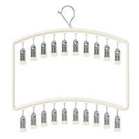 Multi-functional Windproof Drying Rack with 20/40 Clips for Socks Underwear