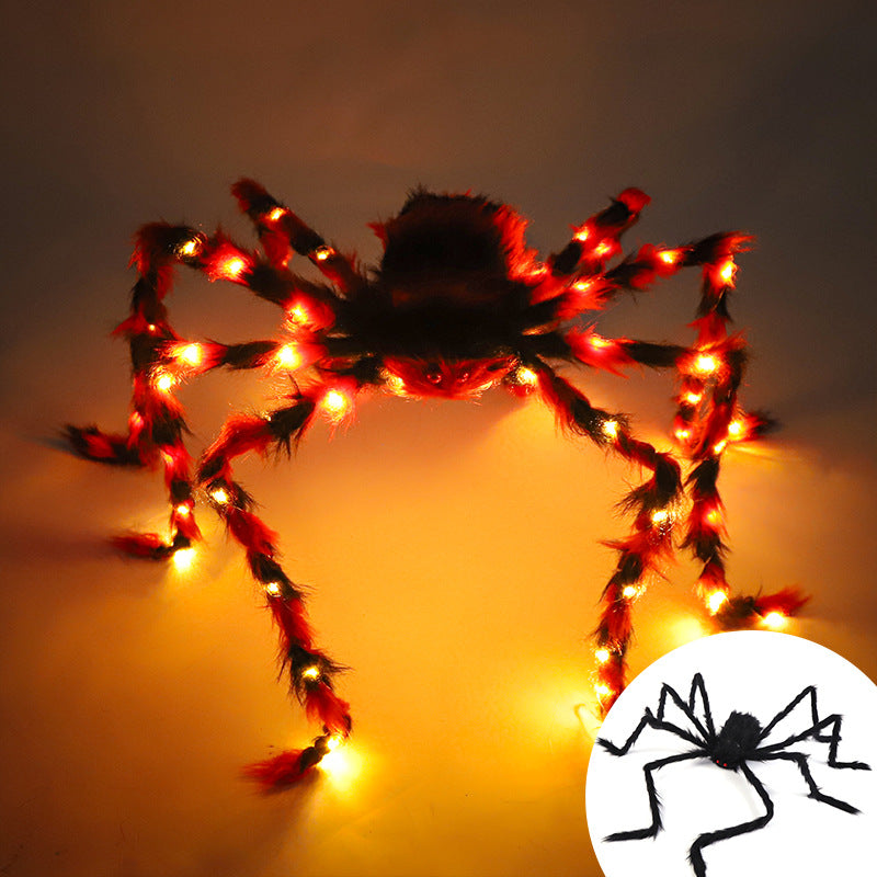 Light-Up Halloween Spider Decoration for Parties and Ambiance
