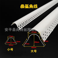PVC Flexible Corner Bead for Plastering, Wall Corner Protection Strip, Round Edge Finishing Tool