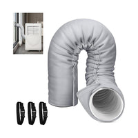 AC Exhaust Hose Insulation Sleeve for 5-5.9 Inch Hoses, Dustproof & Heat Resistant
