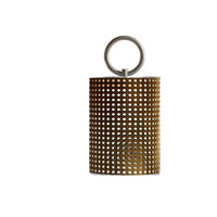 Outdoor Woven Rattan Floor Lamp for Patio Garden Villa Landscape Decoration