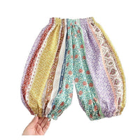 Kids' Summer Ethnic Style Mosquito Repellent Harem Pants