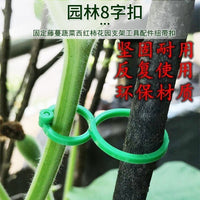 Garden Plant Support Clips for Vines and Stems - 50 Pcs
