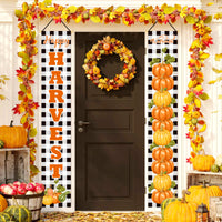 Thanksgiving Porch Banner Set - Autumn Harvest Holiday Decoration