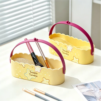 Silicone Makeup Brush Cleaning Mat with Drying Rack and Storage