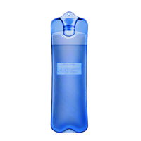 Long PVC Hot Water Bottle for Neck and Body, 2L Capacity, Pressure-Resistant, with Soft Cover