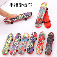Mini Finger Skateboard Toy Set for Kids, Desktop Fidget Relief Toy