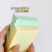 American Style Index Cards, 200g Thick Lined Memo Cards, 3-inch for Students and Drafts