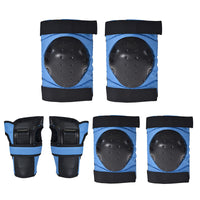 Skateboard Protective Gear Set for Adults - Elbow, Knee, and Wrist Pads for Cycling, Skating, and Scooter Riding